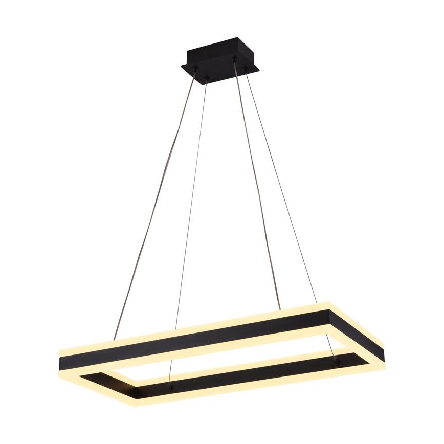 LED Prigušivi luster na sajli LED/80W/230V 3000-6500K + daljinski upravljač