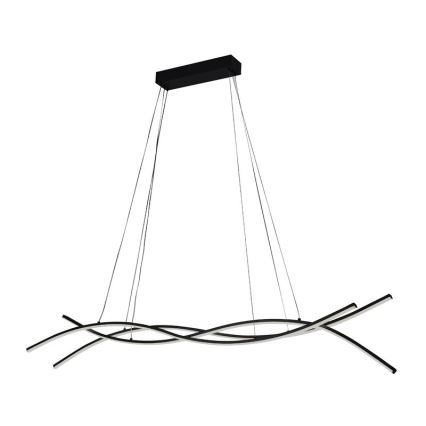 LED Prigušivi luster na sajli LED/80W/230V 3000-6500K + daljinski upravljač
