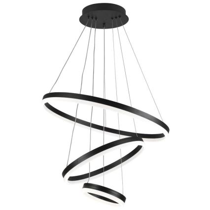 LED Prigušivi luster na sajli LED/85W/230V 3000-6500K + daljinski upravljač