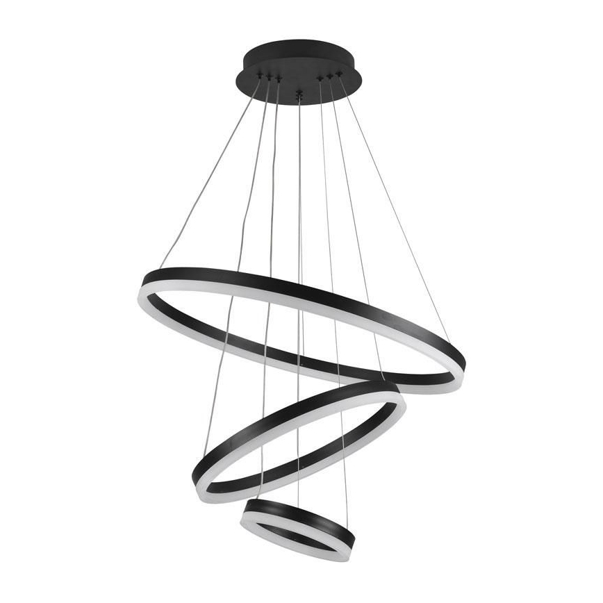 LED Prigušivi luster na sajli LED/85W/230V 3000-6500K pr. 60 cm + daljinski upravljač