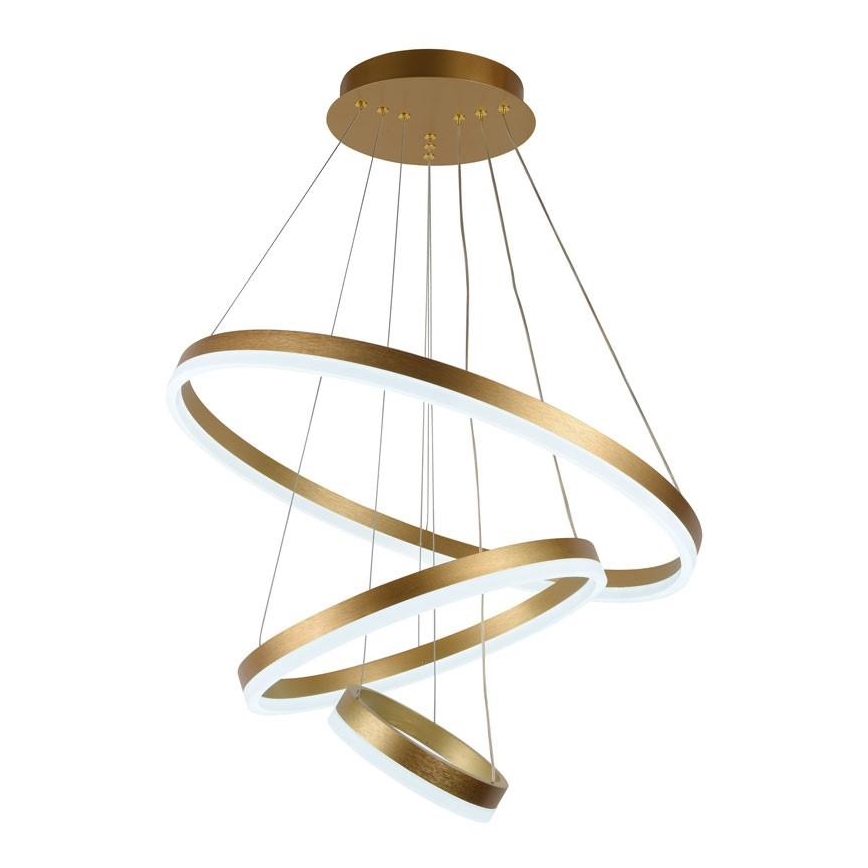 LED Prigušivi luster na sajli LED/85W/230V 3000-6500K + daljinski upravljač