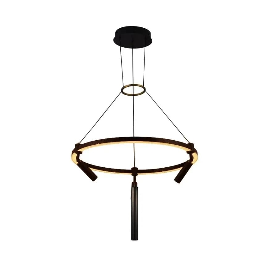 LED Prigušivi luster na sajli LED/85W/230V 3000-6500K + daljinski upravljač
