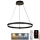 LED Prigušivi luster na sajli LED/85W/230V 3000-6500K pr. 60 cm + daljinski upravljač
