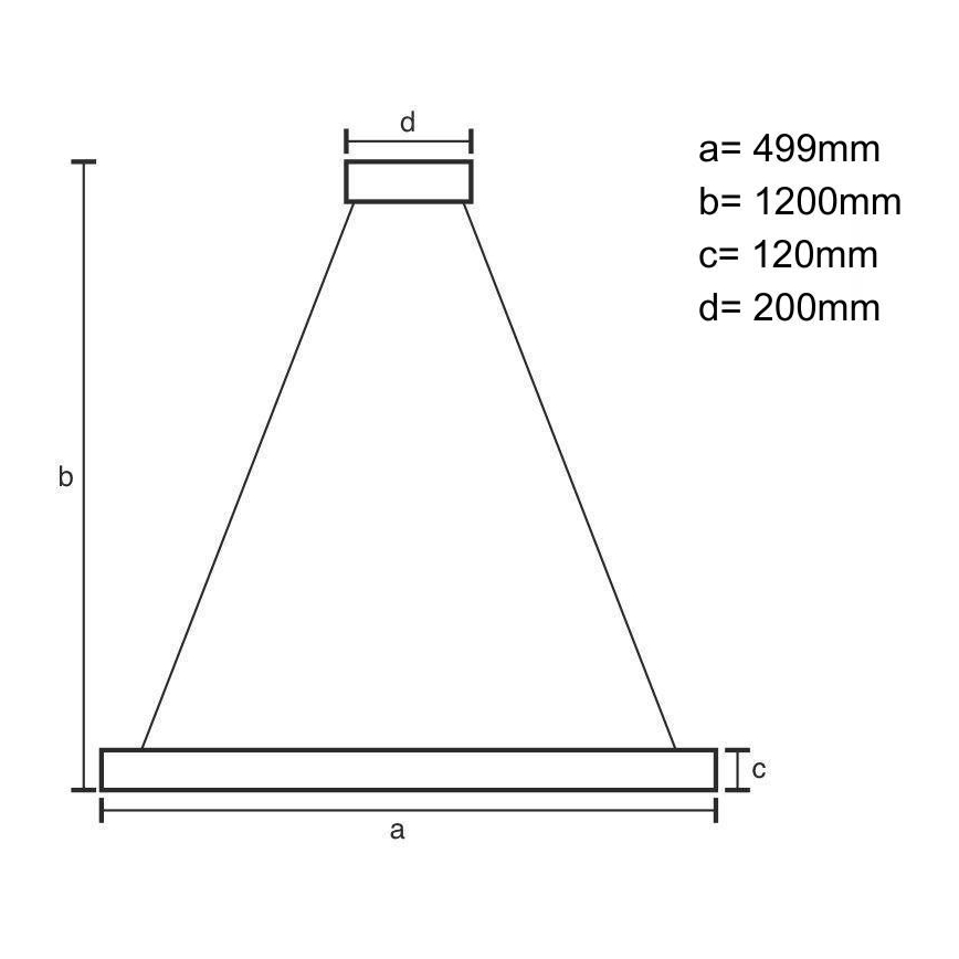 LED Prigušivi kristalni luster na sajli LED/90W/230V 3000-6500K crna + daljinski upravljač
