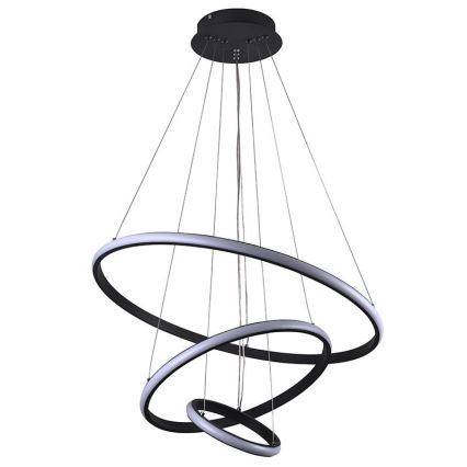 LED Prigušivi luster na sajli LED/90W/230V 3000-6500K pr. 60 cm + daljinski upravljač