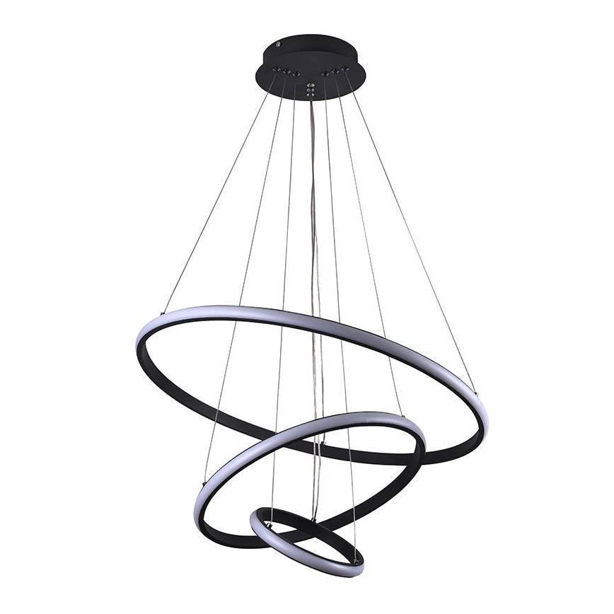 LED Prigušivi luster na sajli LED/90W/230V 3000-6500K pr. 60 cm + daljinski upravljač