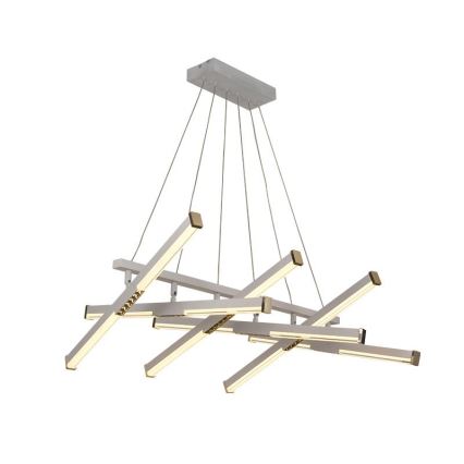 LED Prigušivi luster na sajli LED/90W/230V 3000-6500K pr. 80 cm + daljinski upravljač