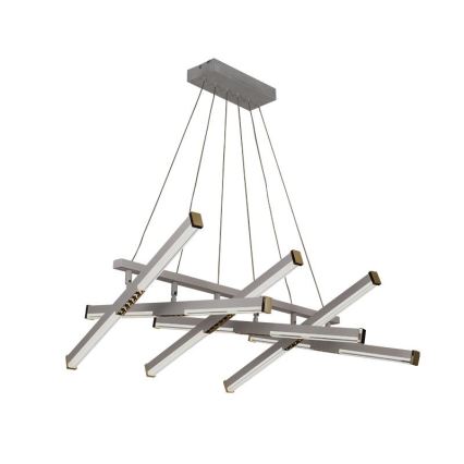 LED Prigušivi luster na sajli LED/90W/230V 3000-6500K pr. 80 cm + daljinski upravljač