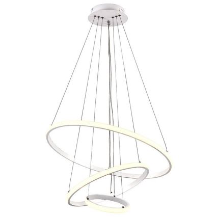 LED Prigušivi luster na sajli LED/90W/230V 3000-6500K pr. 60 cm + daljinski upravljač