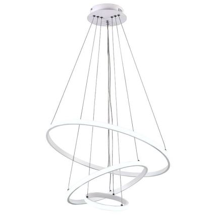 LED Prigušivi luster na sajli LED/90W/230V 3000-6500K pr. 60 cm + daljinski upravljač