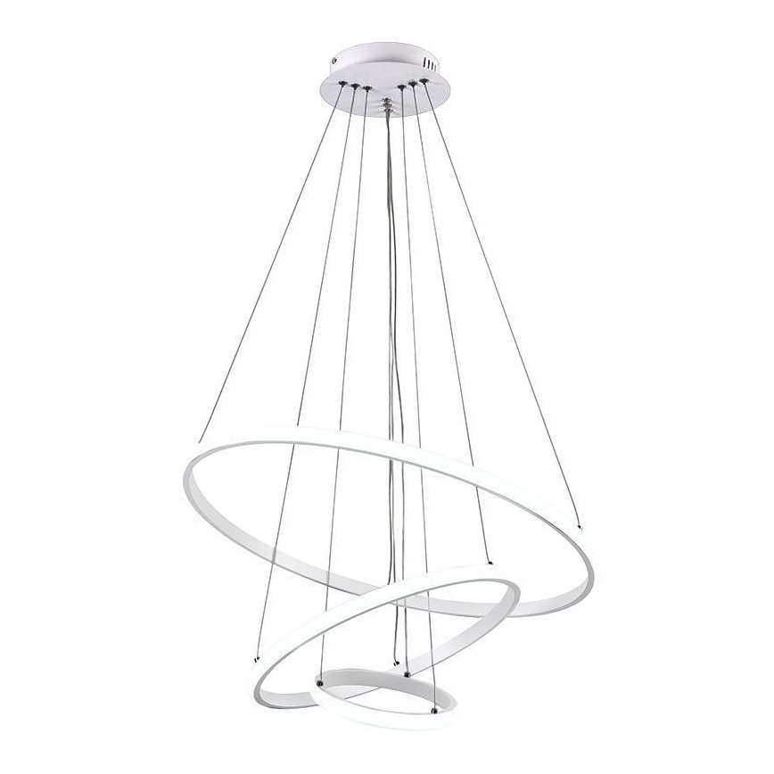 LED Prigušivi luster na sajli LED/90W/230V 3000-6500K pr. 60 cm + daljinski upravljač