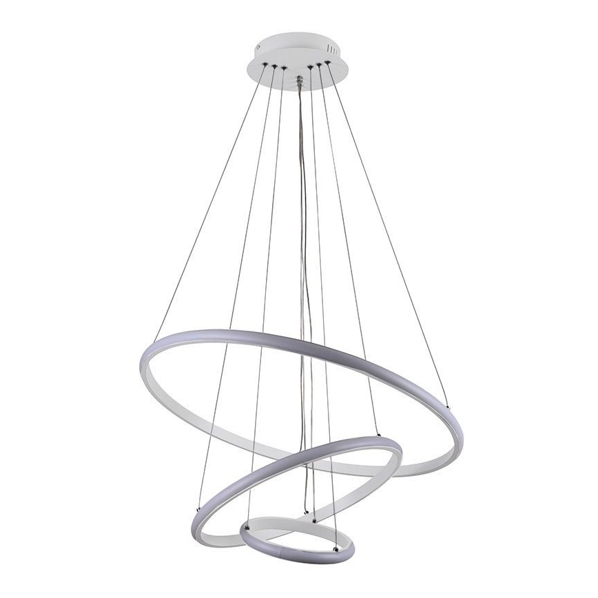 LED Prigušivi luster na sajli LED/90W/230V 3000-6500K pr. 60 cm + daljinski upravljač
