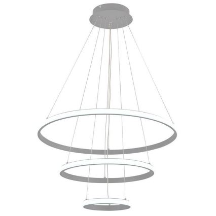 LED Prigušivi luster na sajli LED/90W/230V 3000-6500K pr. 60 cm + daljinski upravljač