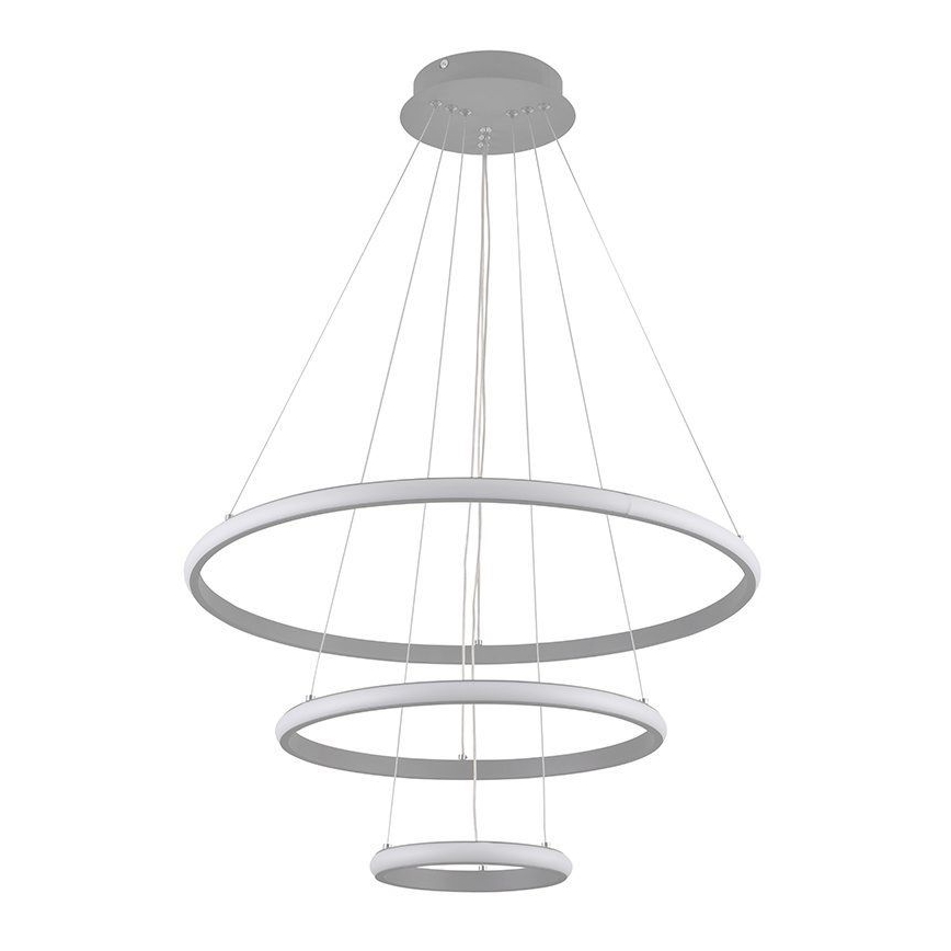 LED Prigušivi luster na sajli LED/90W/230V 3000-6500K pr. 60 cm + daljinski upravljač