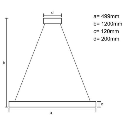 LED Prigušivi kristalni luster na sajli LED/90W/230V 3000-6500K sjajni krom + daljinski upravljač