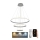 LED Prigušivi luster na sajli LED/90W/230V 3000-6500K pr. 60 cm + daljinski upravljač