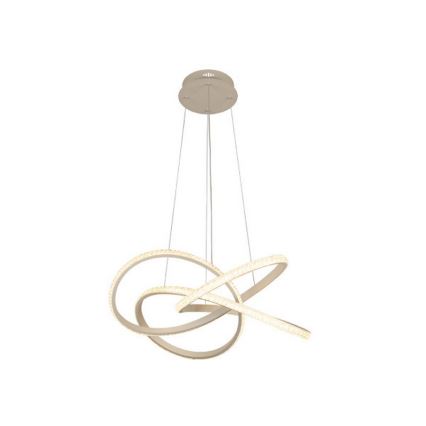 LED luster na sajli s mogućnošću prigušivanja LED/95W/230V 3000-6500K promjer 57 cm + daljinski upravljač