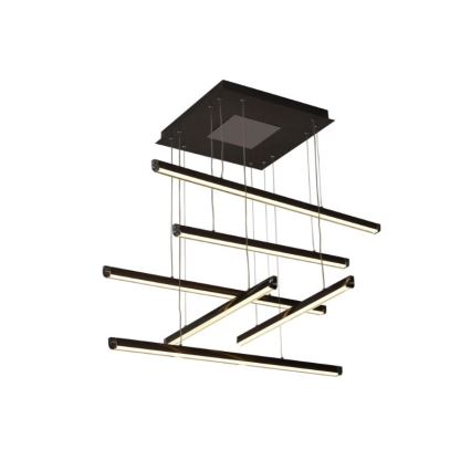 LED prigušivački luster na užetu LED/100W/230V 3000-6500K + daljinski upravljač