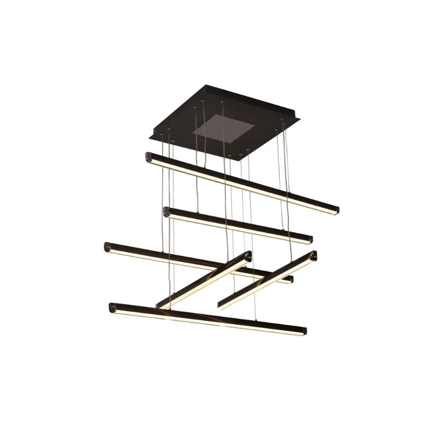 LED prigušivački luster na užetu LED/100W/230V 3000-6500K + daljinski upravljač