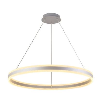 LED prigušivački luster na užetu LED/110W/230V 3000-6500K promjer 80 cm + daljinski upravljač