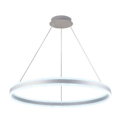 LED prigušivački luster na užetu LED/110W/230V 3000-6500K promjer 80 cm + daljinski upravljač
