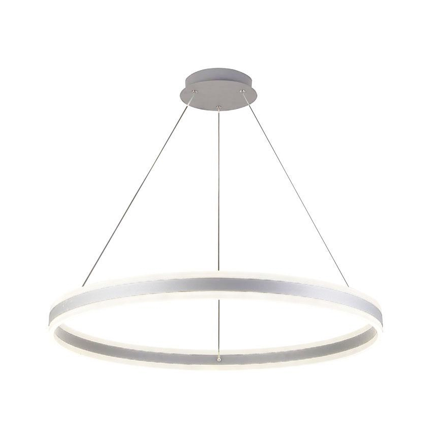 LED prigušivački luster na užetu LED/110W/230V 3000-6500K promjer 80 cm + daljinski upravljač