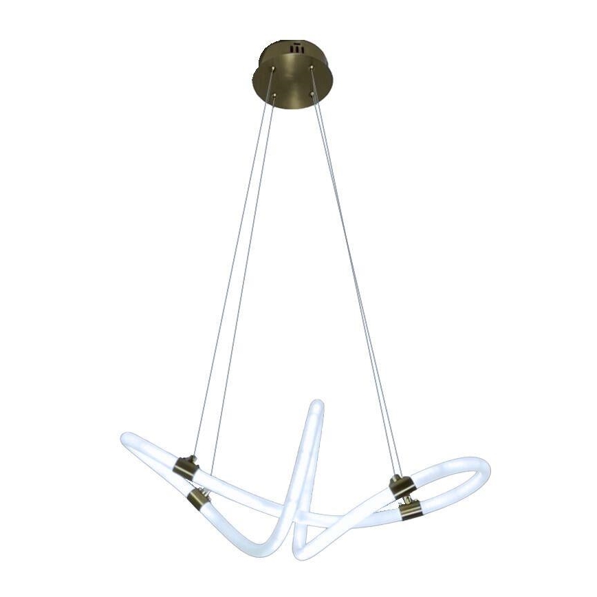 LED prigušivač lustera na užetu LED/25W/230V 3000-6500K + daljinski upravljač