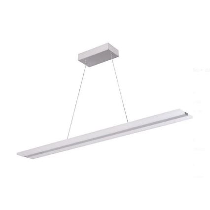 LED prigušivački luster na užetu LED/40W/230V 3000-6500K bijela + daljinski upravljač