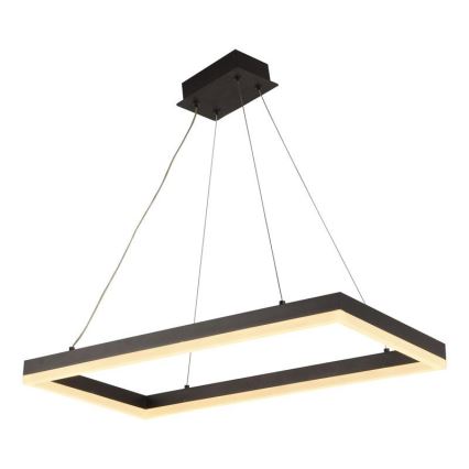 LED prigušivački luster na užetu LED/40W/230V 3000-6500K + daljinski upravljač