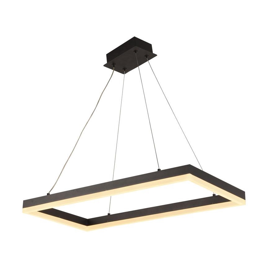 LED prigušivački luster na užetu LED/40W/230V 3000-6500K + daljinski upravljač