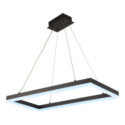 LED prigušivački luster na užetu LED/40W/230V 3000-6500K + daljinski upravljač