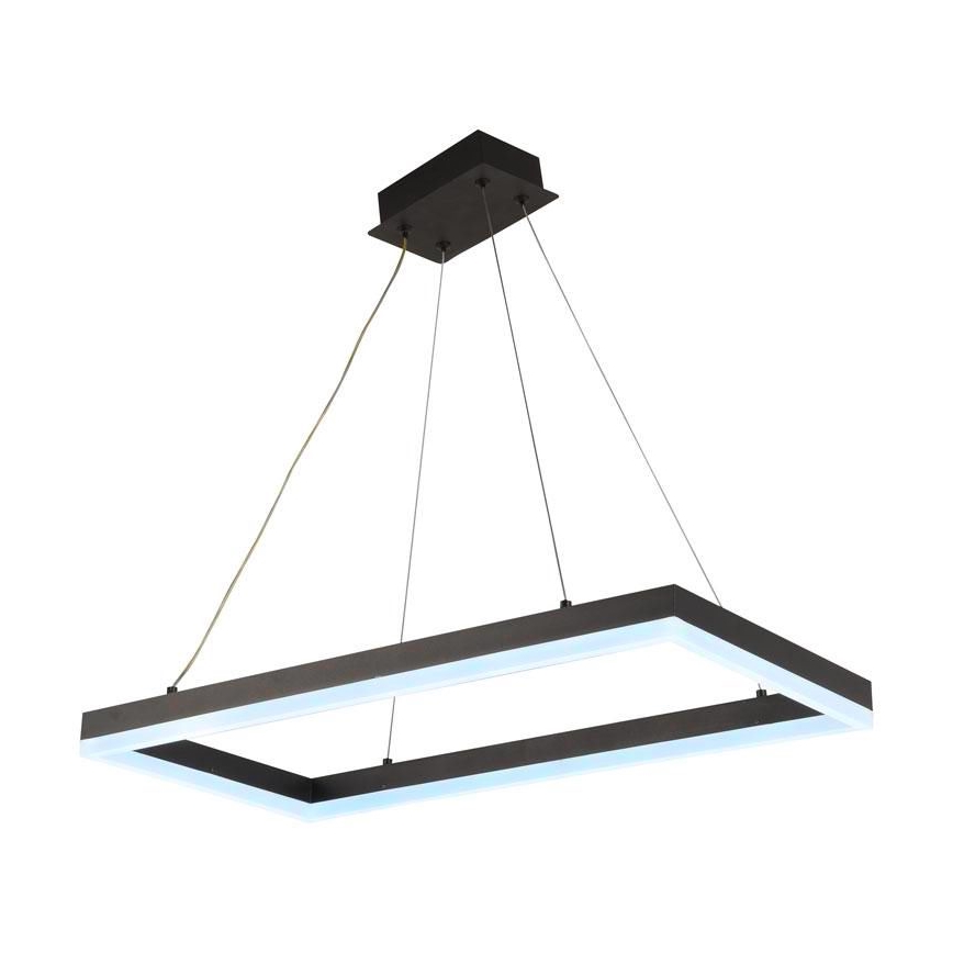 LED prigušivački luster na užetu LED/40W/230V 3000-6500K + daljinski upravljač
