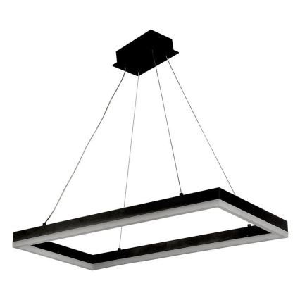 LED prigušivački luster na užetu LED/40W/230V 3000-6500K + daljinski upravljač