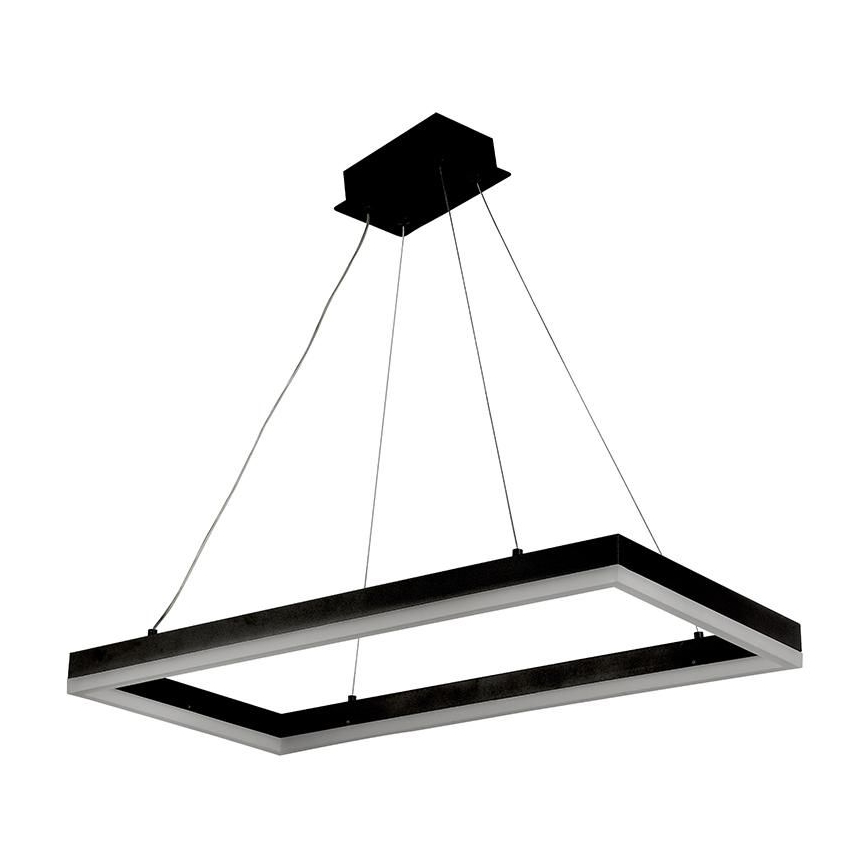 LED prigušivački luster na užetu LED/40W/230V 3000-6500K + daljinski upravljač