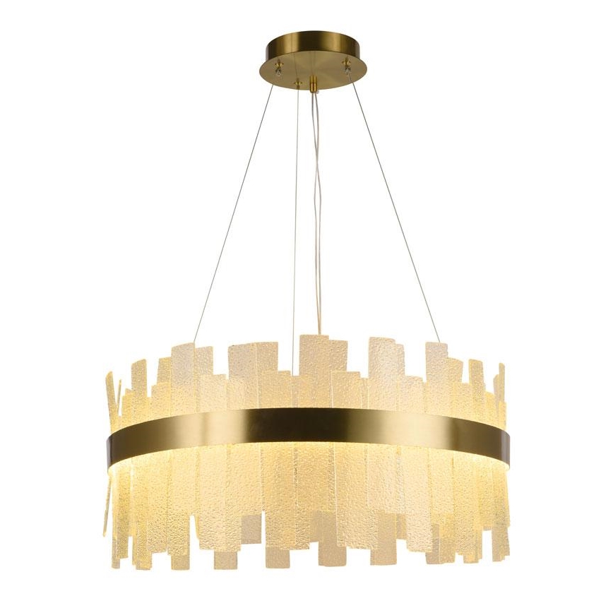 LED prigušivi kristalni luster na užetu LED/40W/230V 3000-6500K + daljinski upravljač