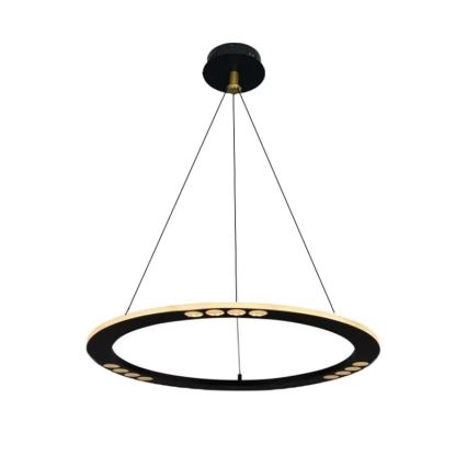 LED prigušivački luster na užetu LED/40W/230V 3000-6500K + daljinski upravljač