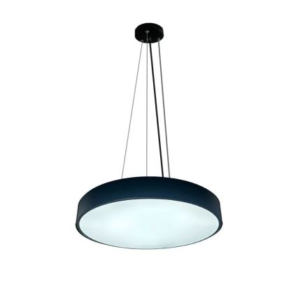 LED prigušivač lustera na užetu LED/50W/230V 3000-6500K crna + daljinski upravljač