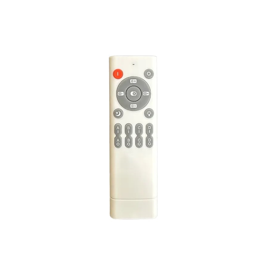LED prigušivač lustera na užetu LED/50W/230V 3000-6500K crna + daljinski upravljač