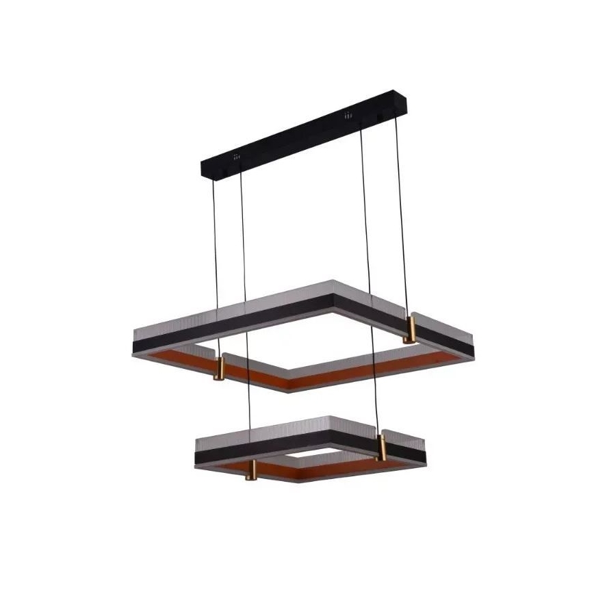 LED prigušivački luster na užetu LED/50W/230V 3000-6500K + daljinski upravljač