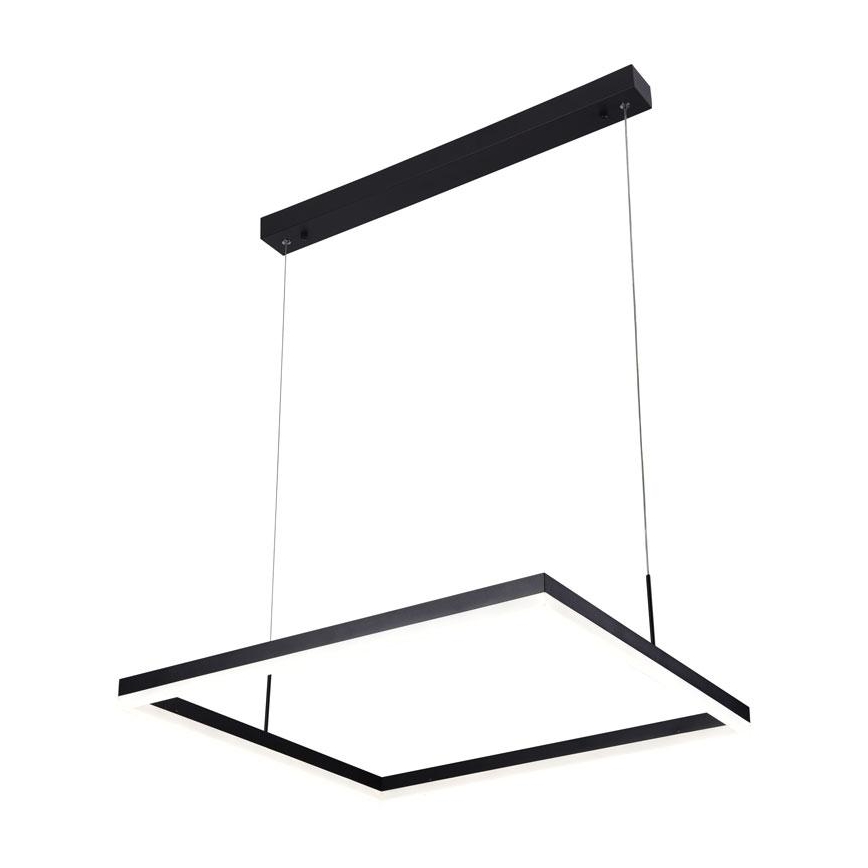 LED prigušivački luster na užetu LED/55W/230V 3000-6500K + daljinski upravljač