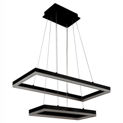 LED prigušivački luster na užetu LED/65W/230V 3000-6500K + daljinski upravljač