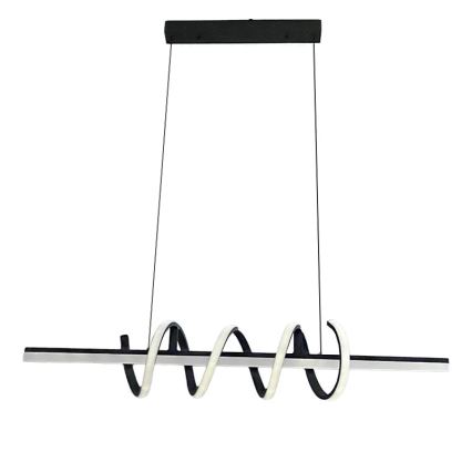 LED prigušivački luster na užetu LED/70W/230V 3000-6500K + daljinski upravljač