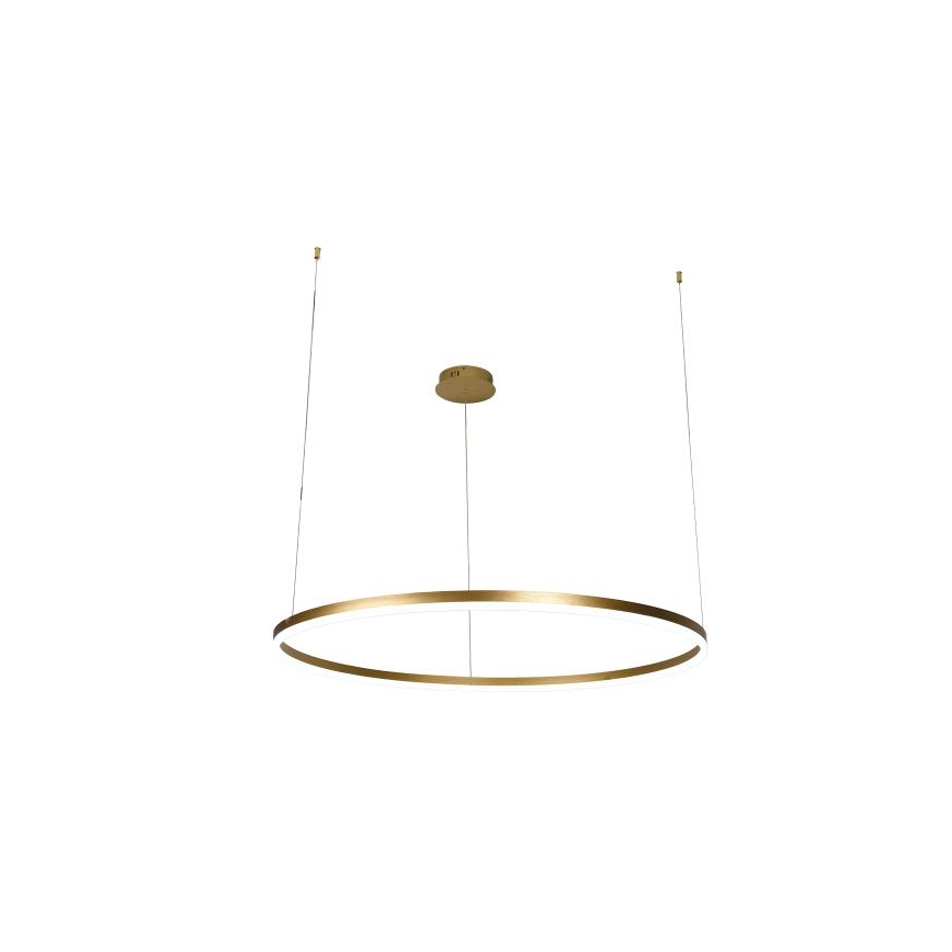 LED prigušivački luster na užetu LED/72W/230V 3000-6500K promjer 100 cm + daljinski upravljač