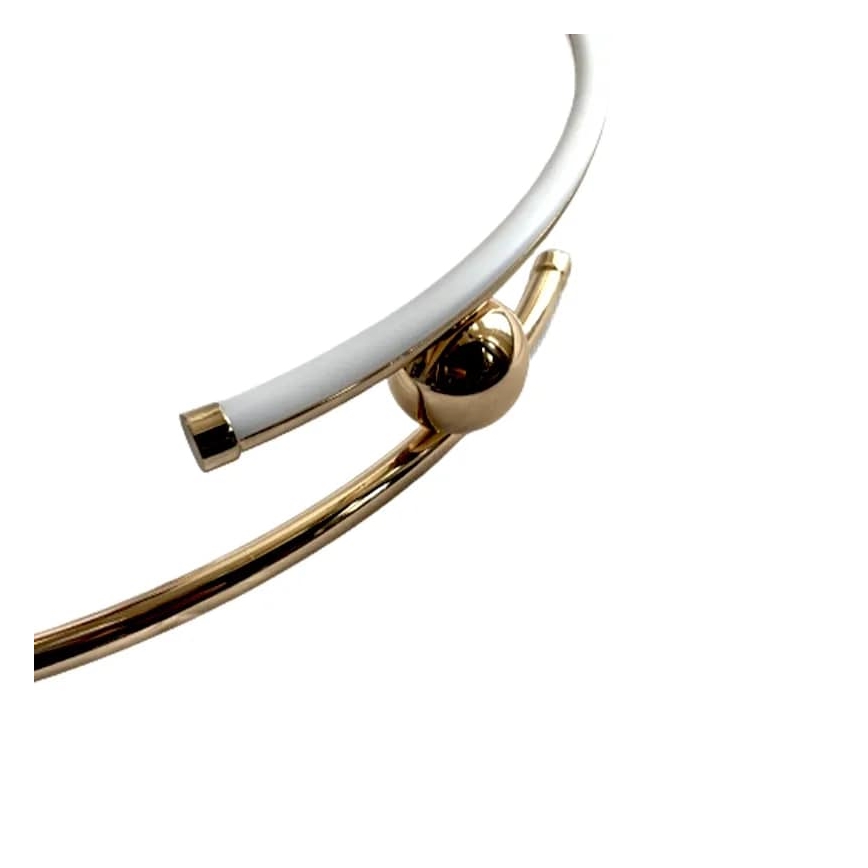 LED luster s mogućnošću prigušivanja na užetu LED/80W/230V 3000-6500K promjer 60 cm + daljinski upravljač