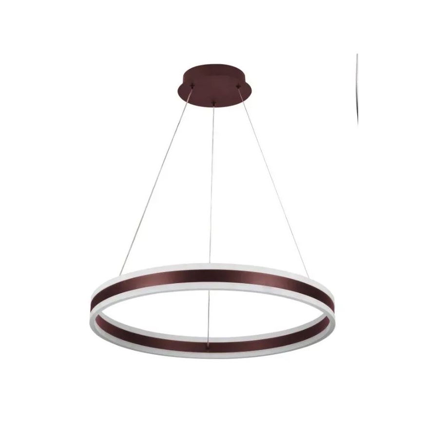 LED luster s prigušivanjem na užetu LED/85W/230V 3000-6500K promjer 60 cm + daljinski upravljač