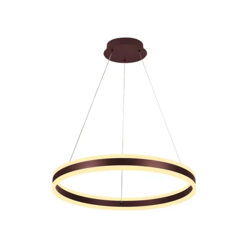 LED luster s prigušivanjem na užetu LED/85W/230V 3000-6500K promjer 60 cm + daljinski upravljač