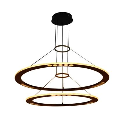 LED prigušivački luster na užetu LED/90W/230V 3000-6500K + daljinski upravljač