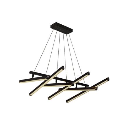 LED prigušivački luster na užetu LED/90W/230V 3000-6500K + daljinski upravljač