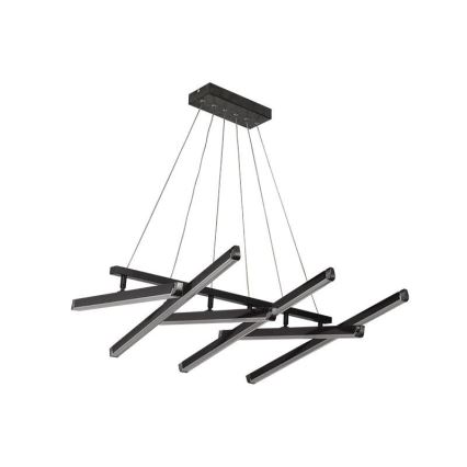 LED prigušivački luster na užetu LED/90W/230V 3000-6500K + daljinski upravljač