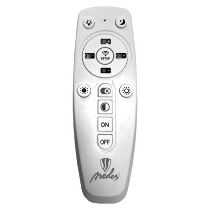 LED prigušivački luster na užetu LED/90W/230V 3000-6500K + daljinski upravljač